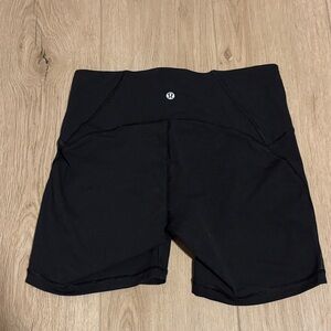 lululemon athletica Women's Black Bike Shorts